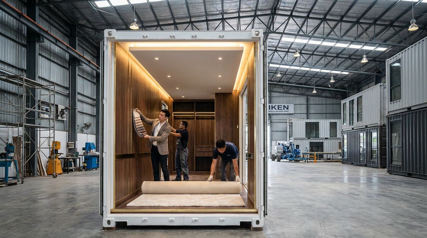 Interior Craftsmanship — Joinery and finishing stage